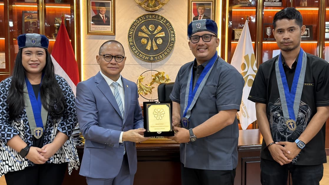 Menteri Mukhtarudin dan GMKI Bangun Kolaborasi Strategis Perkuat Pelindungan Pekerja Migran Indonesia