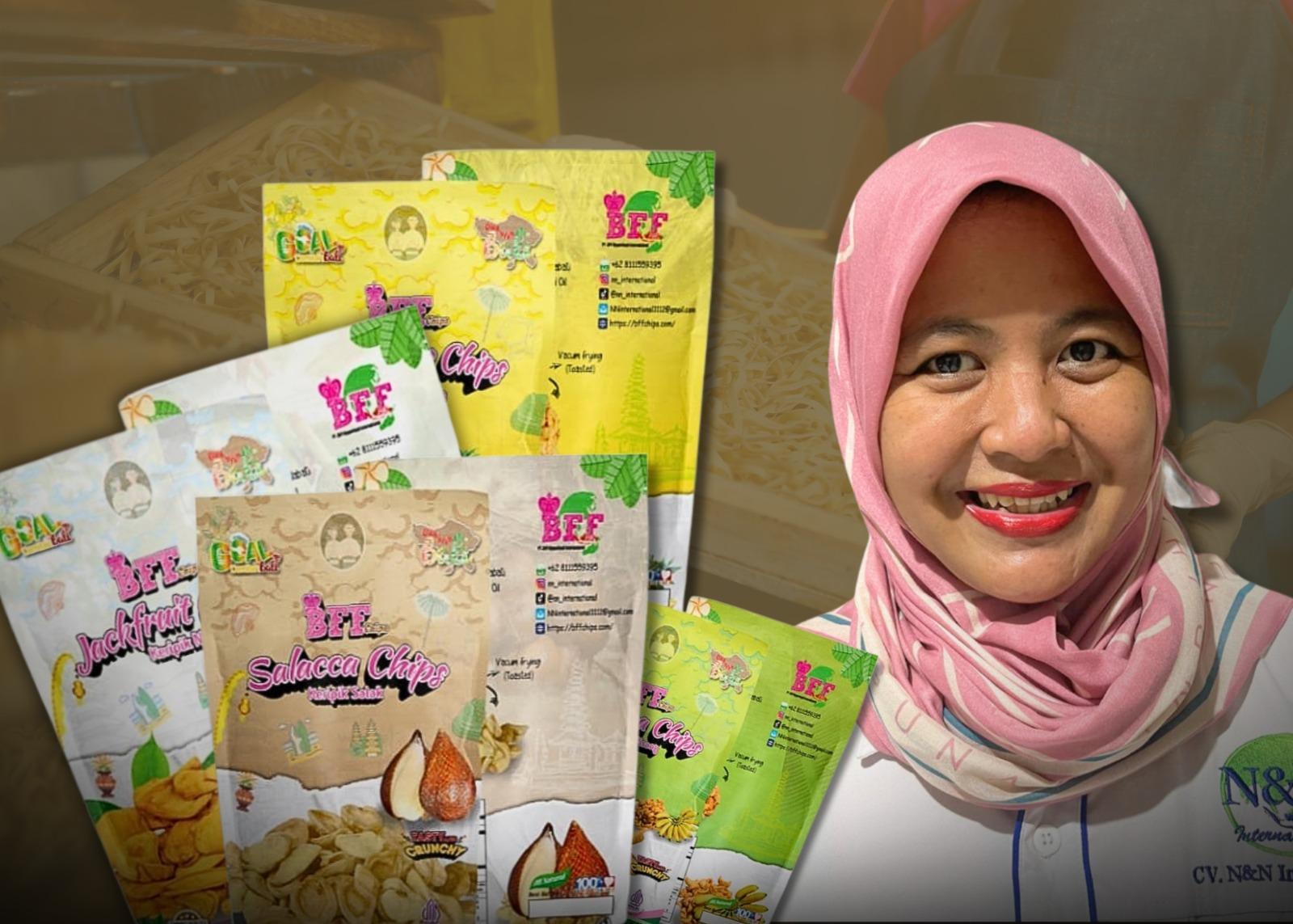 Nurchaeti dan Jalan Panjang Keripik Pisang hingga Menembus Pasar Dunia